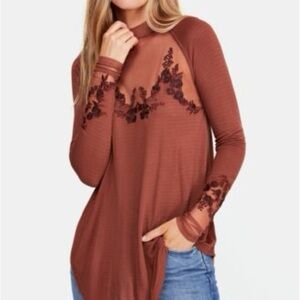 Free People's Saheli Mock-Neck Top